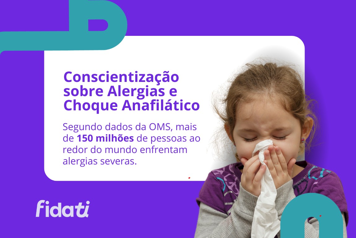 15-19 julho: Conscientização sobre Alergias e Choque Anafilático